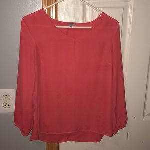 Peach blouse